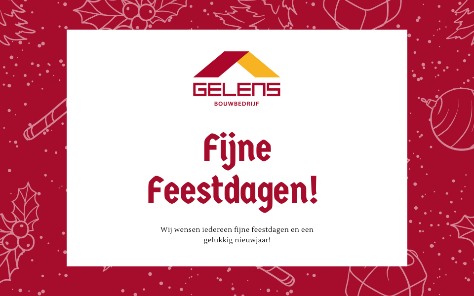 Fijne feestdagen!