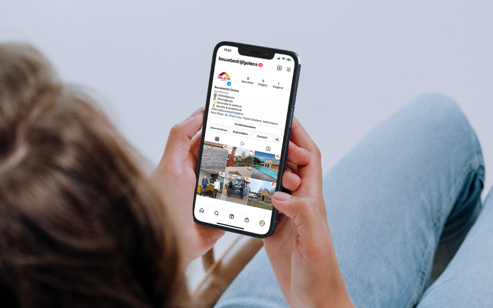 Instagram Bouwbedrijf Gelens